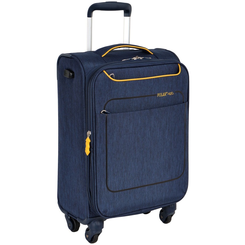 Изображение товара Чемодан Polar S 37 л из полиэстера синий