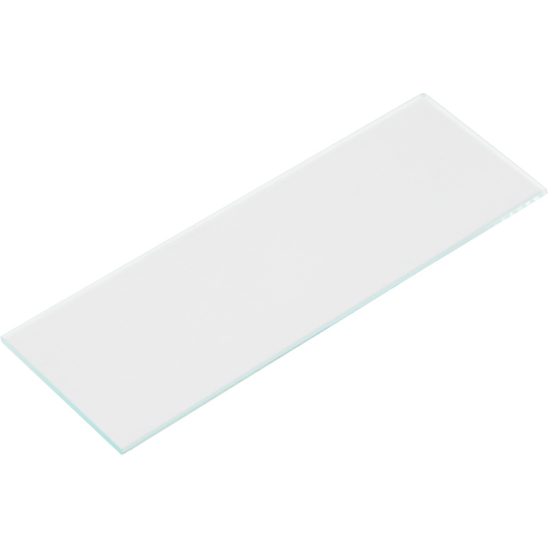 Изображение товара Стекло предметное 76х26 мм толщина 1 мм с не шлифованными краями (50 штук в упаковке)