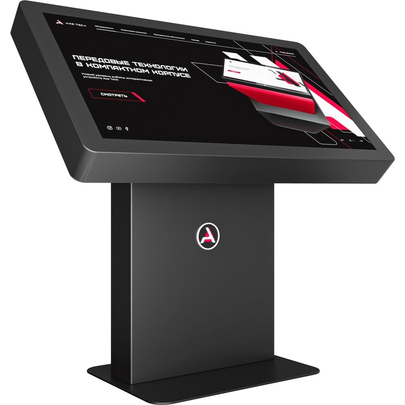 Изображение товара Интерактивный стол AxeTech Chrome Medium 43 дюйма с сенсорным экраном