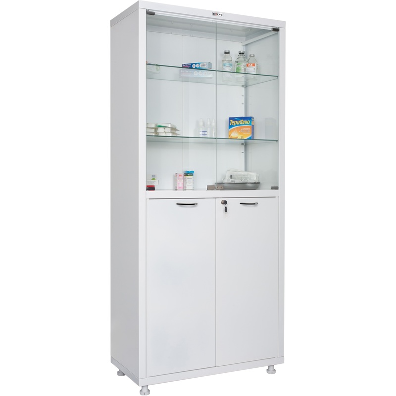 Изображение товара Шкаф медицинский Hilfe МД 2 1780/SG (белый, 800x400x1850 мм)