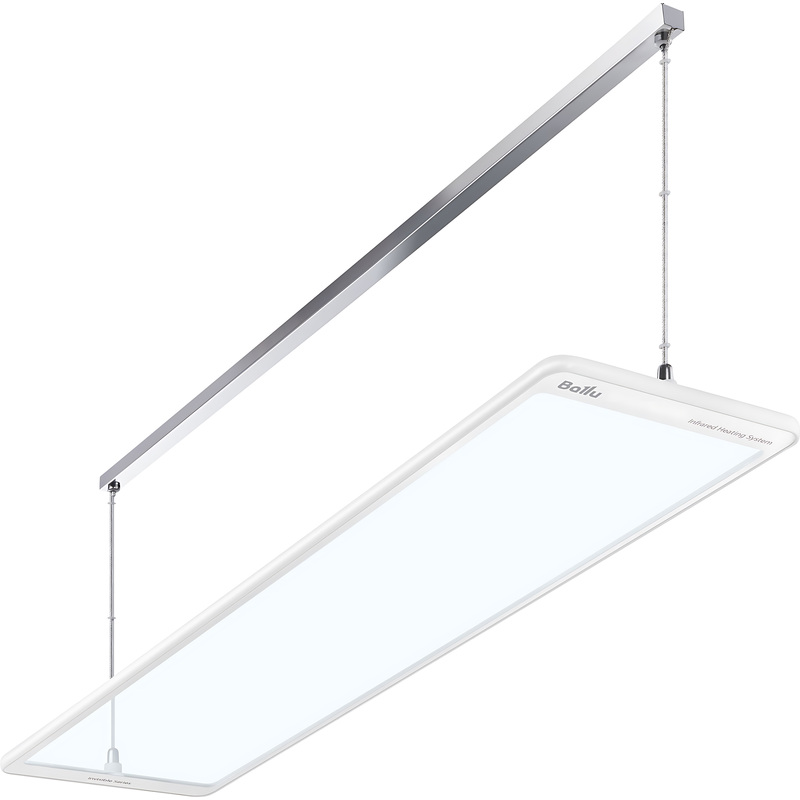 Изображение товара Инфракрасный обогреватель Ballu BIH-GTW-1.3 белый 1300 Вт потолочный стеклокерамика