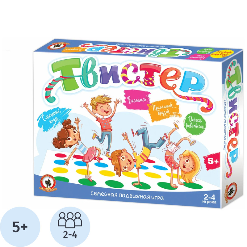 Изображение товара Игра Русский стиль Твистер для детей