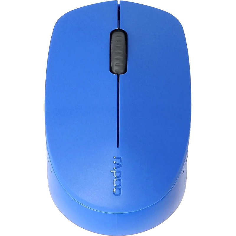 Изображение товара Мышь беспроводная Rapoo M100 Silent синяя (M100-BLU)