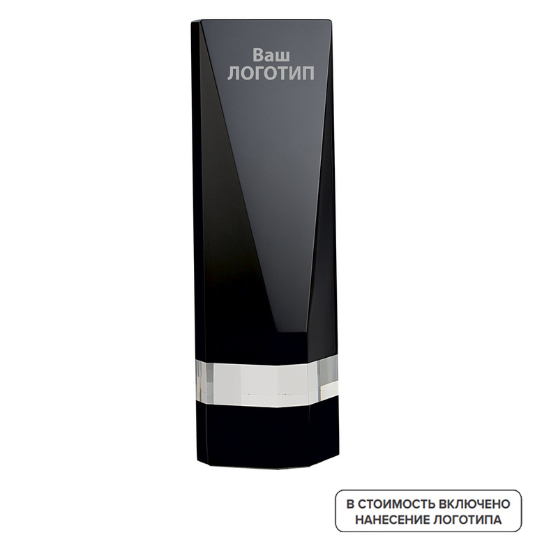 Изображение товара Награда Statum стекло (70x65x210 мм) с индивидуальной гравировкой (12 штук в упаковке)