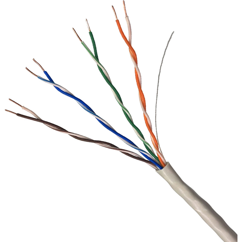 Изображение товара Кабель витая пара ExeGate UTP4-C6-CU-S23-IN-PVC-GY-305-FLUKE 305 м cat 6