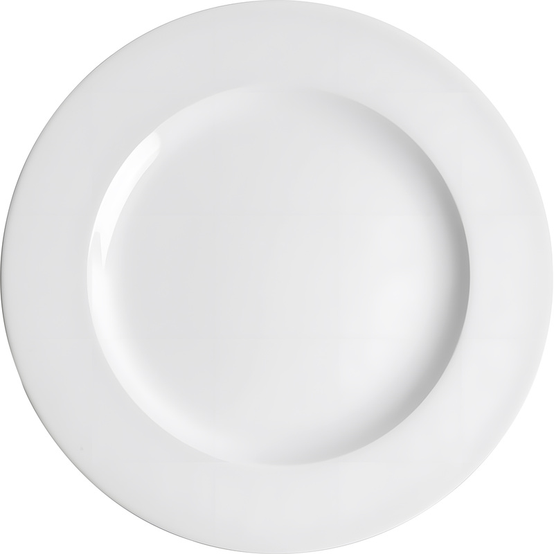 Изображение товара Набор фарфоровых обеденных тарелок Ariane Prime 25 см 12 шт белый