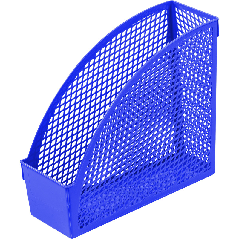 Изображение товара Вертикальный лоток для бумаг Attache Офис Класс 105 мм синего цвета