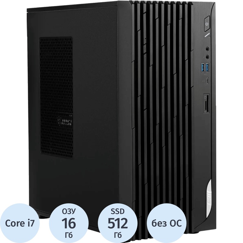 Изображение товара Игровой системный блок MSI Pro DP180 с i7 и GeForce RTX 5060