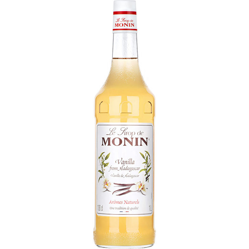 Изображение товара Сироп Monin Ваниль 1 литр для кофе коктейлей десертов и молочных напитков