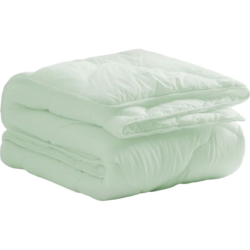 Изображение товара Одеяло 2-спальное Guten Morgen 172x205 см стёганое без канта зелёное