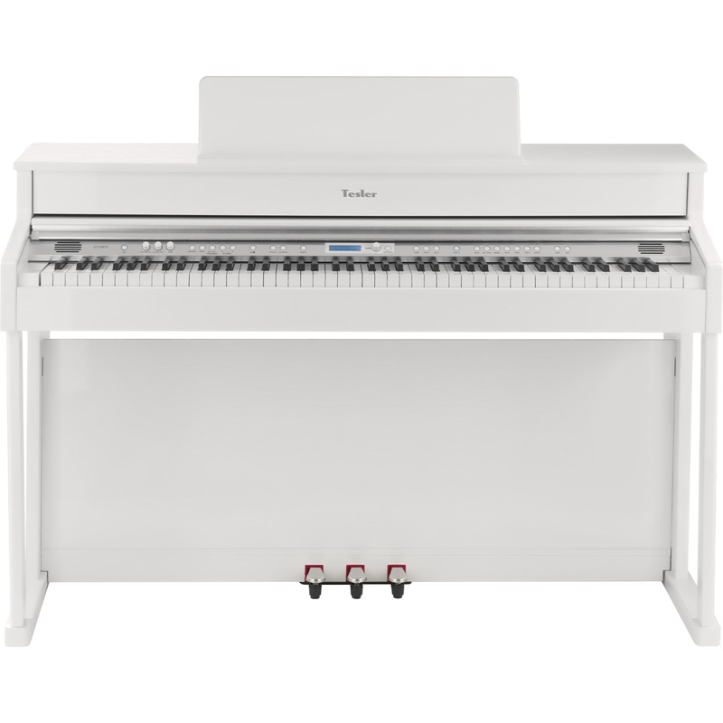 Изображение товара Пианино цифровое Tesler STZ-8870 белый