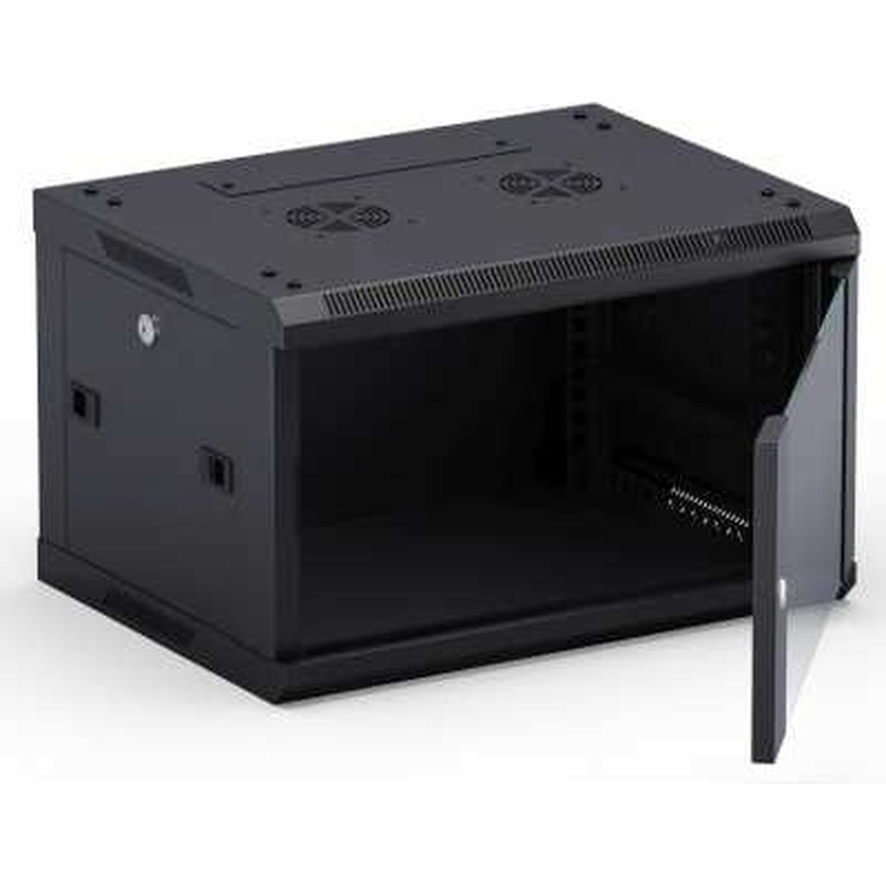 Изображение товара Шкаф телекоммуникационный настенный Neomax 6U черный 600x450x450
