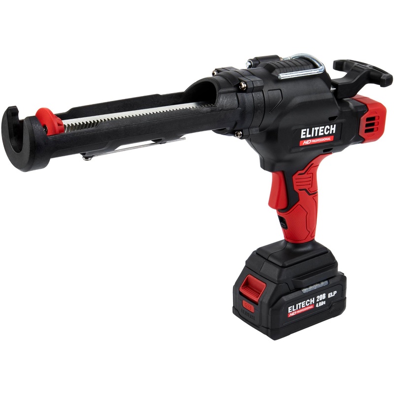 Изображение товара Пистолет для герметика аккумуляторный Elitech HD CCG 20SL6 профессиональный