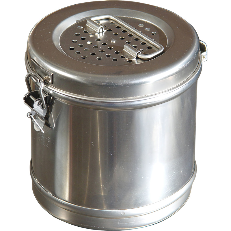 Изображение товара Коробка стерилизационная круглая КФ-6 с фильтрами ДЗМО