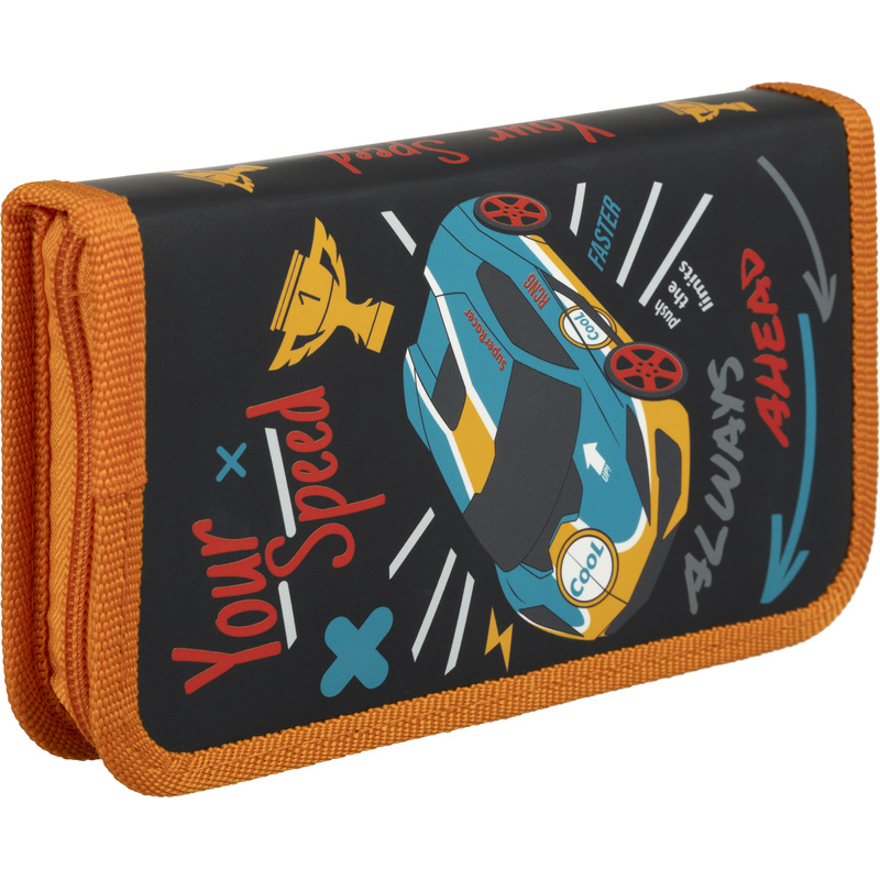 Изображение товара Пенал односекционный Комус Класс Your Speed черный