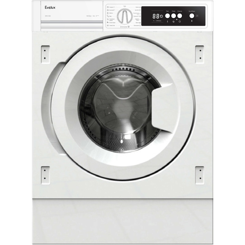 Изображение товара Стиральная машина встраиваемая Evelux EWI 61408 с фронтальной загрузкой