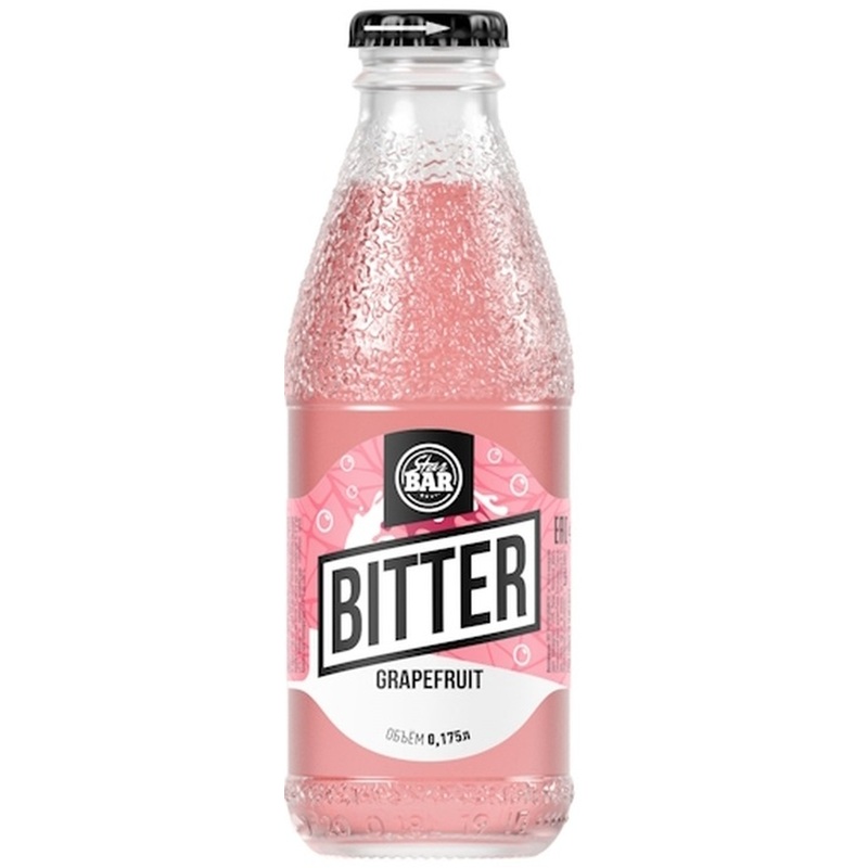 Изображение товара StarBar Bitter Грейпфрут 0 175 л сильногазированный лимонад