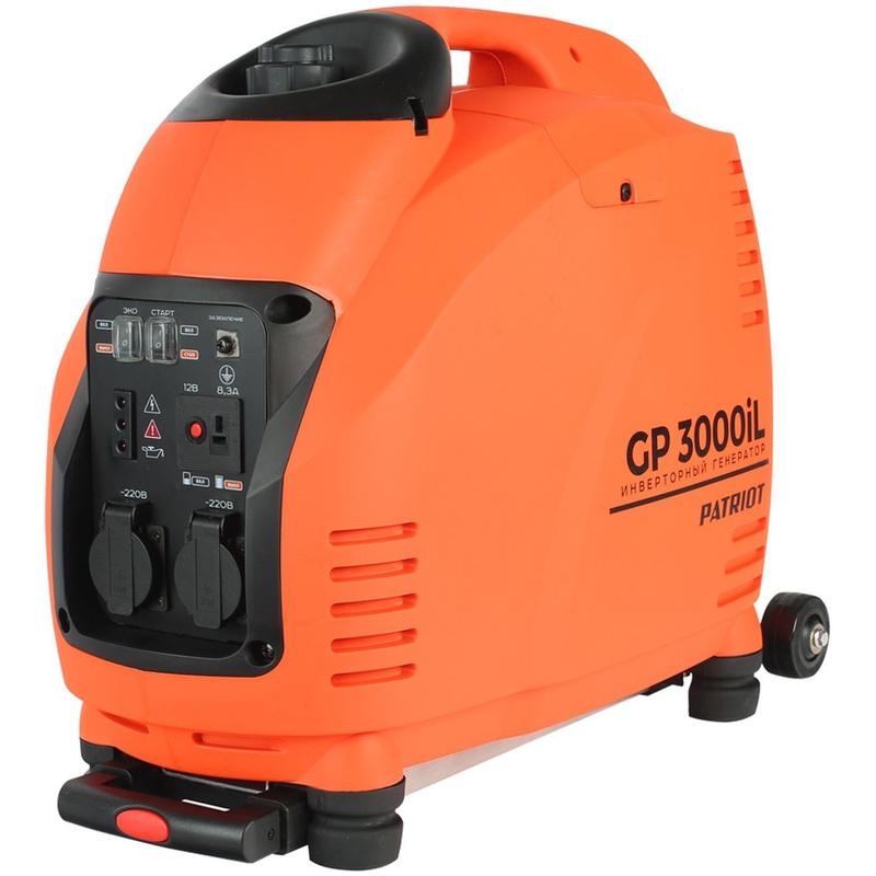 Изображение товара Генератор бензиновый Patriot GP 3000il - инверторный переносной