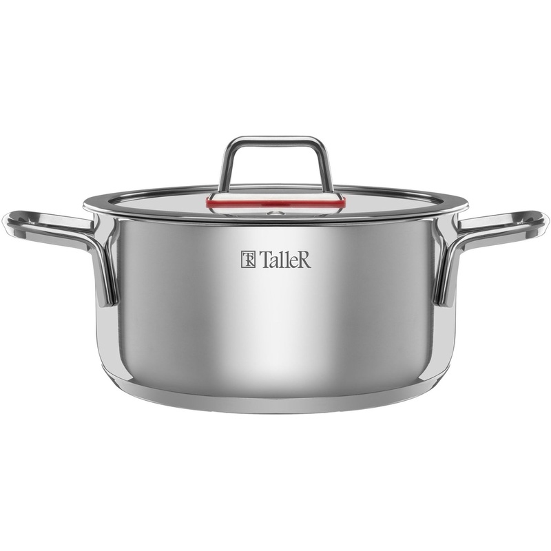 Изображение товара Кастрюля TalleR TR-17273 2.8 л из нержавеющей стали с крышкой