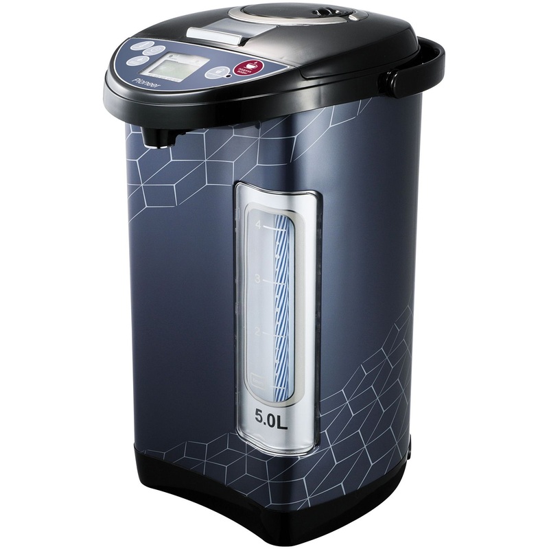 Изображение товара Термопот Pioneer TP735 черный 5 л сенсорное управление, дисплей, режимы нагрева