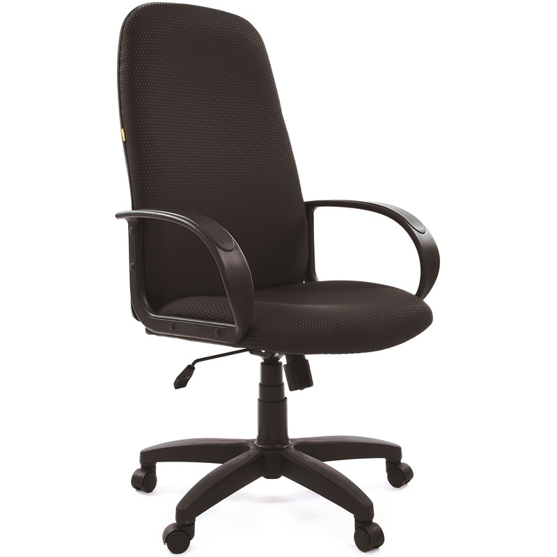 Изображение товара Кресло для руководителя Chairman CH279 черное ткань пластик регулируемое комфортное офисное