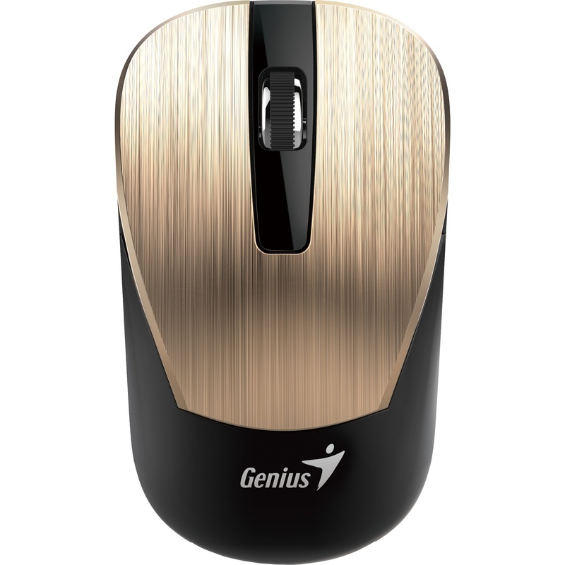 Изображение товара Беспроводная мышь Genius NX-7015 золотистая с высоким разрешением 1600 dpi