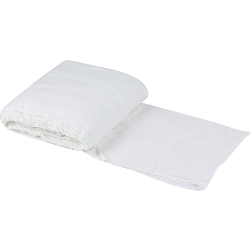 Изображение товара Полотно техническое вафельное 40 (+/-3) см x 50 м 95 г/кв.м отбелённое