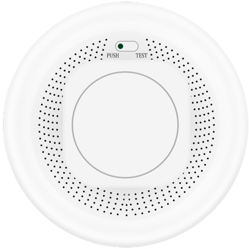 Изображение товара Датчик дыма MOES ZigBee Smoke Detector белый с управлением через Tuya Smart