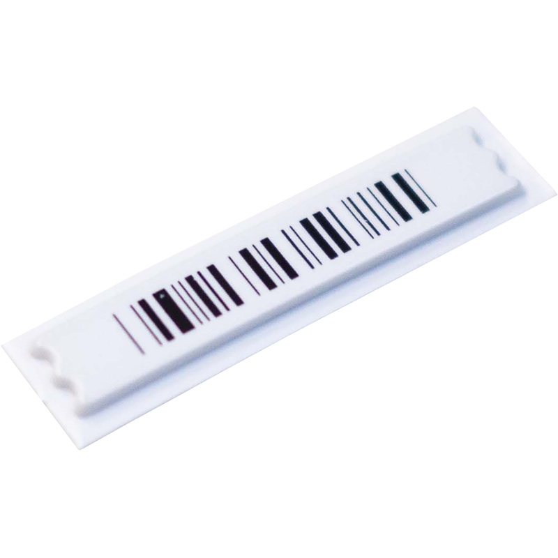 Изображение товара Этикетки деактивируемые акустомагнитные белые 45x11 мм (108 штук на листе А4, 46 листов)