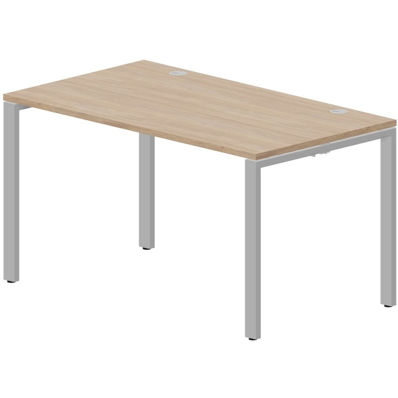 Изображение товара Письменный стол Strike STNG148OWAL дуб светлый 1380x780x750 мм