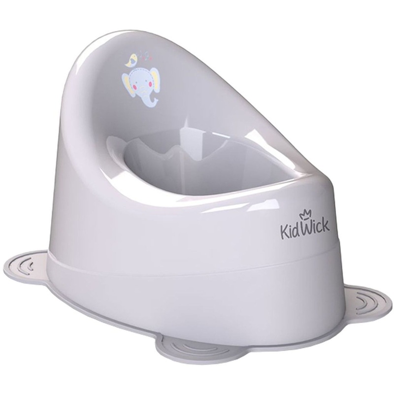 Изображение товара Горшок туалетный Kidwick Улитка (серый/темно-серый, 290х350х220 мм)