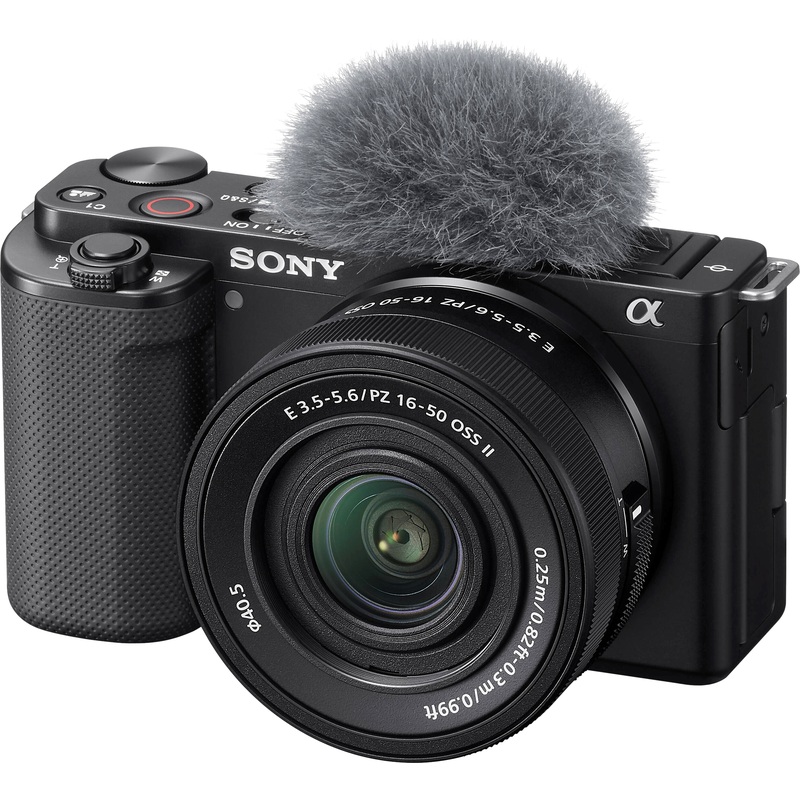 Изображение товара Фотоаппарат Sony ZV-E10 Mark II kit + объектив PZ 16-50mm F/3.5-5.6 OSS II (ZVE10M2KB)