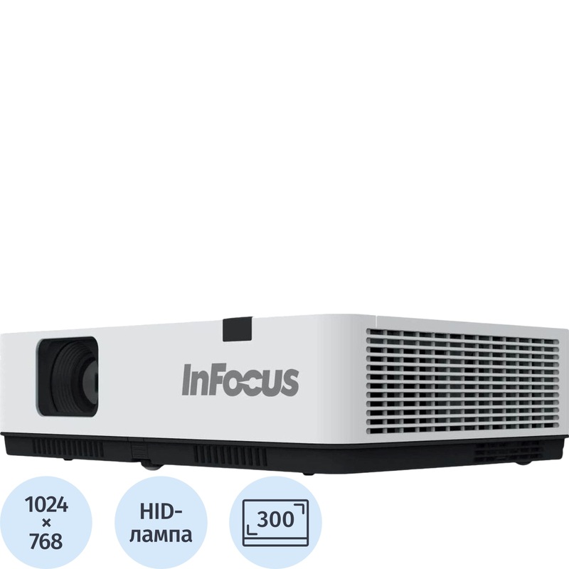 Изображение товара Проектор InFocus IN1014 4K, офисный, стационарный, 3400 люменов