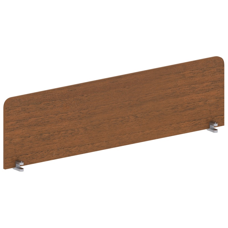 Изображение товара Экран к столу Этюд орех 1600x400 мм фронтальный