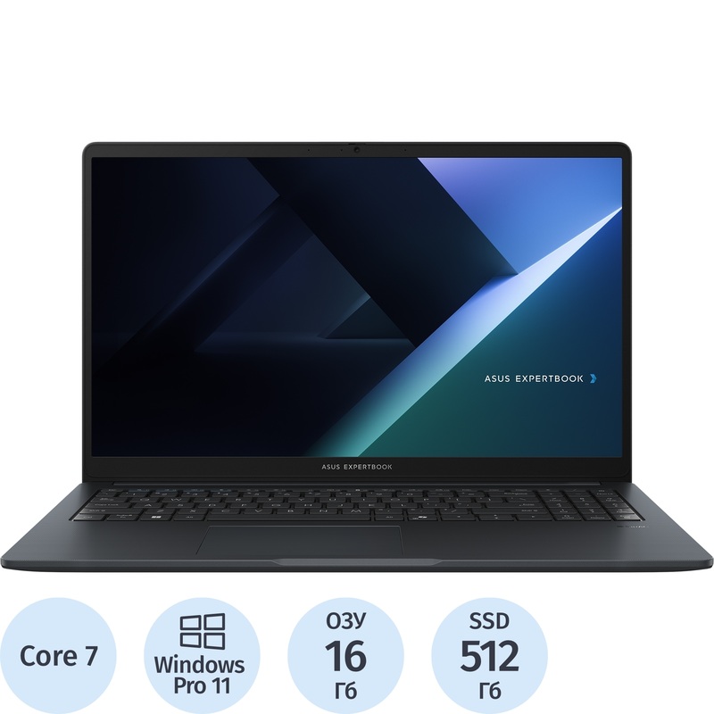 Изображение товара Ноутбук Asus ExpertBook B1 15.6" серый Intel Core 7 150U/16 ГБ/SSD 512 ГБ (B1503CVA-I716512B0D) Изображение товара Ноутбук Asus ExpertBook B1 15.6" серый Intel Core 7 150U/16 ГБ/SSD 512 ГБ (B1503CVA-I716512B0D)