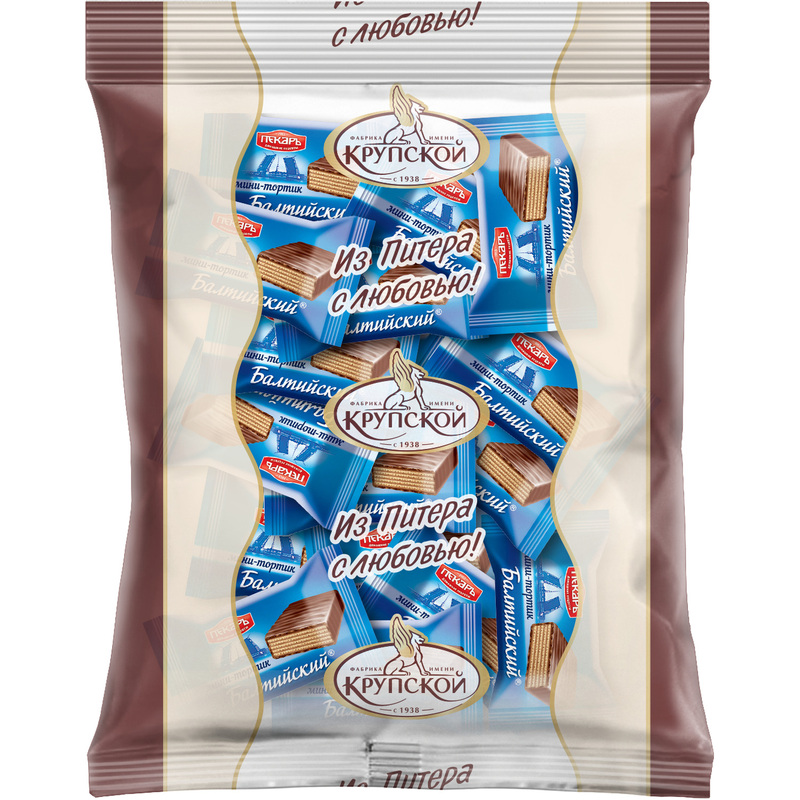 Изображение товара Конфеты Фабрика им. Крупской Балтийский с вафлей 1 кг