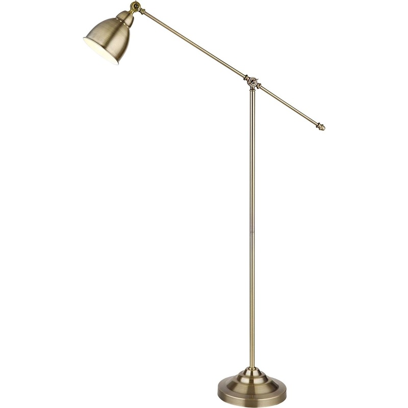 Изображение товара Современный золотистый торшер Arte Lamp A2054PN-1AB BRACCIO 800lm
