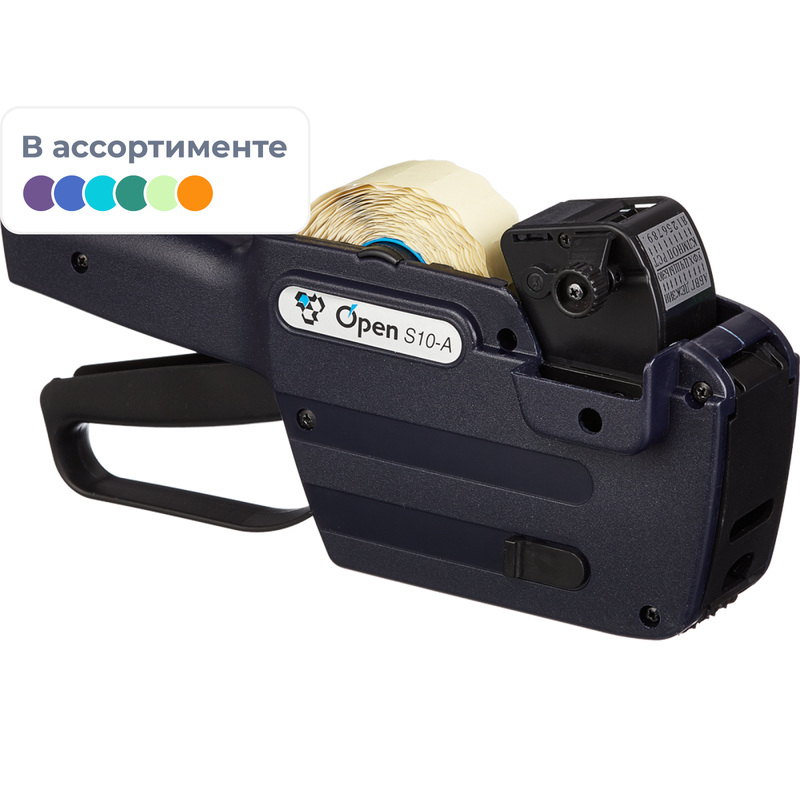 Изображение товара Этикет-пистолет однострочный Open S10/A для печати на этикетках 26x12 мм