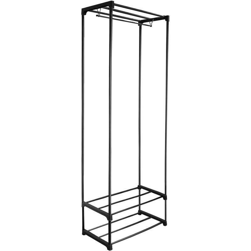 Изображение товара Гардеробная вешалка Sheffilton SHT-WR16 черная высота 1600 мм