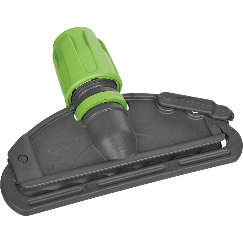 Изображение товара Держатель МОПа A-VM 15x13 см пластиковый серый зелёный для верёвочной швабры