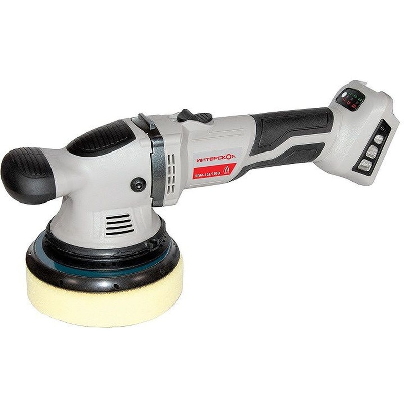 Изображение товара Шлифмашина эксцентриковая Интерскол ЭПМ-125/18ВЭ без аккумулятора
