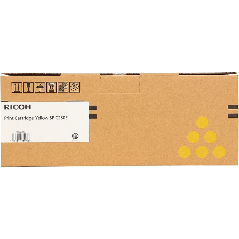 Изображение товара Картридж лазерный Ricoh SP C250E 407546 желтый оригинальный