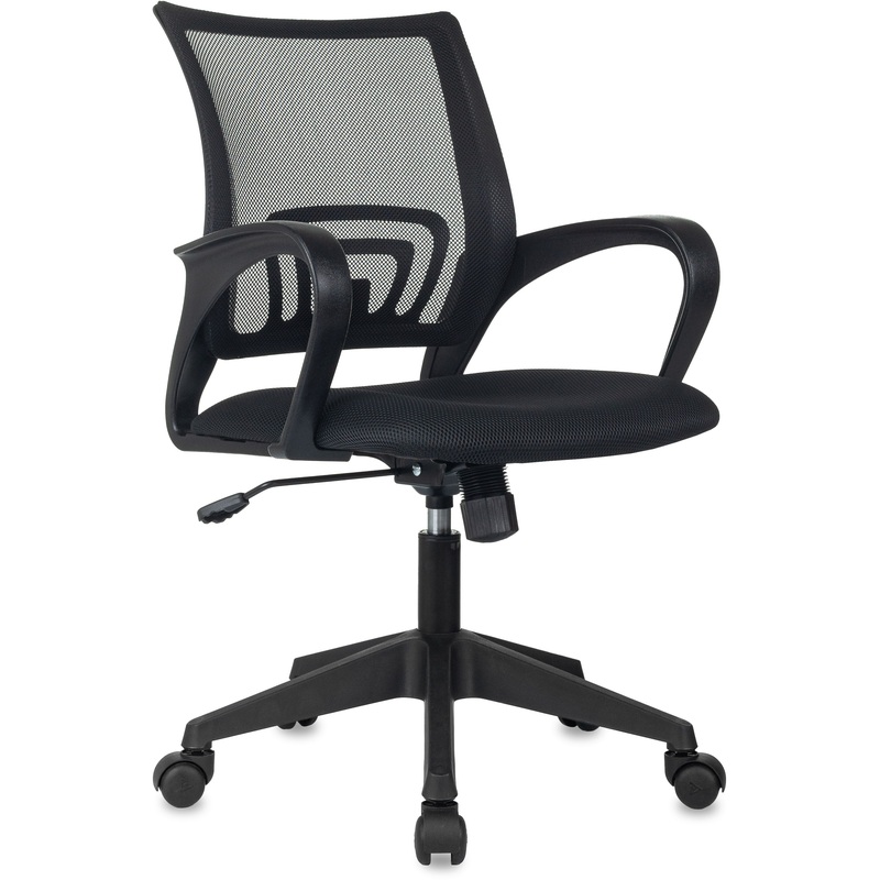 Изображение товара Офисное кресло Комус Мебель EChair-396 черное для длительной работы