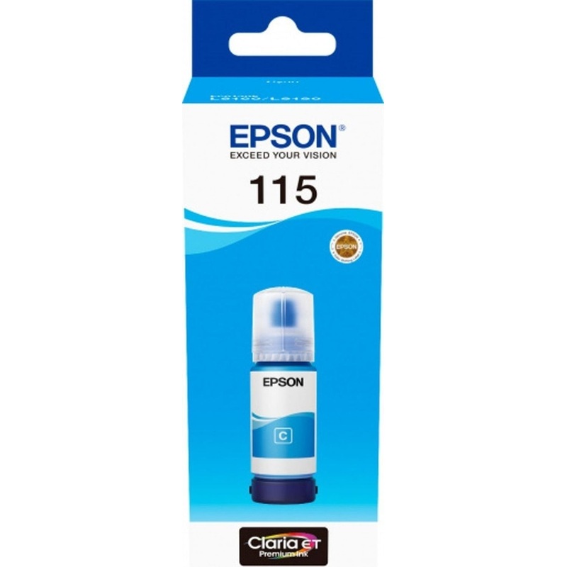 Изображение товара Чернила Epson 115 C13T07D24A голубые оригинальные