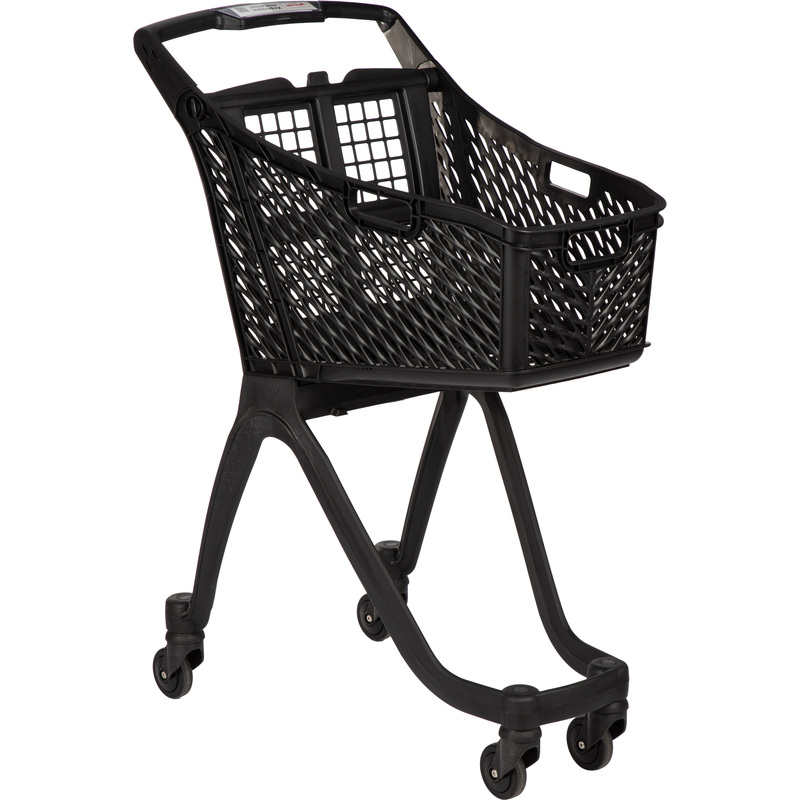 Изображение товара Тележка покупательская Комус Мебель Т060Komus чёрная пластик