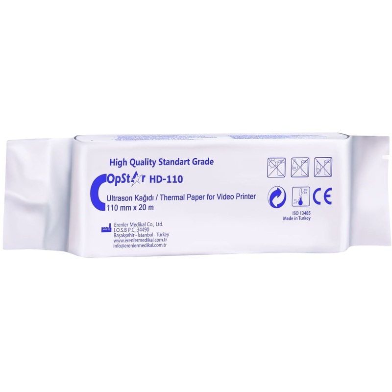 Изображение товара Бумага для УЗИ принтеров OpStar Plus 110 мм x 20 м 10 шт