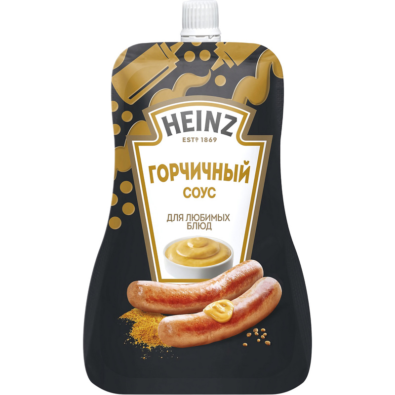 Изображение товара Соус Heinz Горчичный 200 г с семенами горчицы