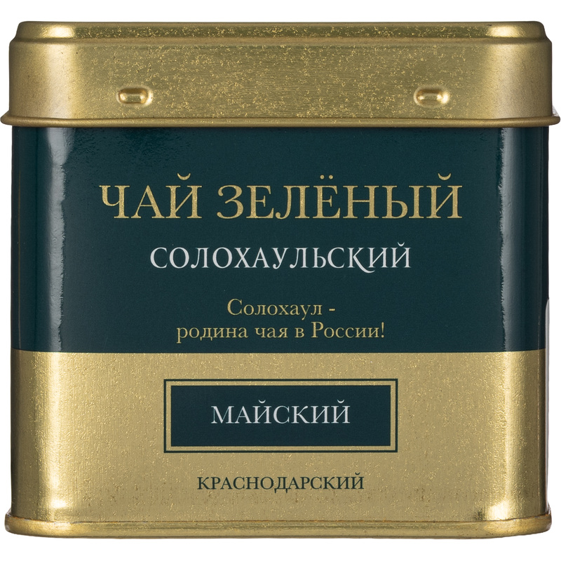 Изображение товара Зелёный чай Солохаульский Майский сбор 26 г крупнолистовой чай натуральный