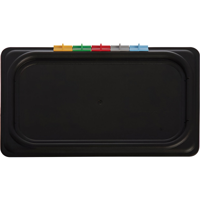 Изображение товара Крышка для гастроемкости Restola GN 1/1 53x32.5 см полипропилен черная