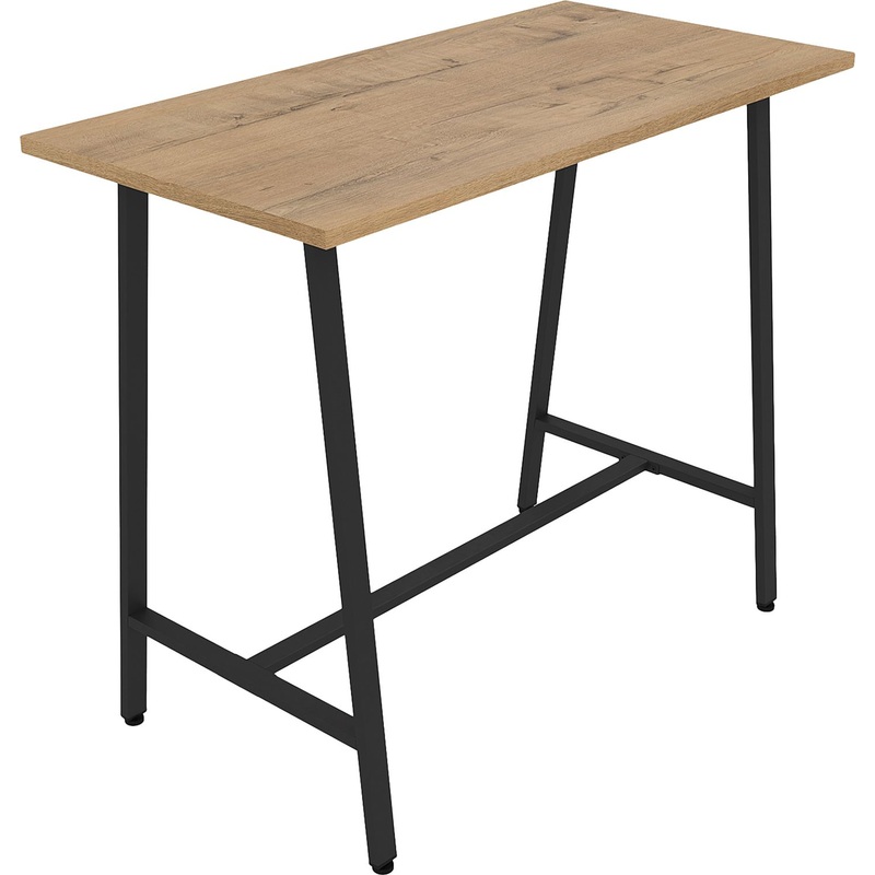 Изображение товара Барный стол Алияс-100-40 из металлокаркаса и ЛДСП для кафе и домашнего интерьера